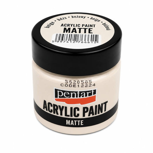 Pentart matt akrilfesték 50 ml bézs