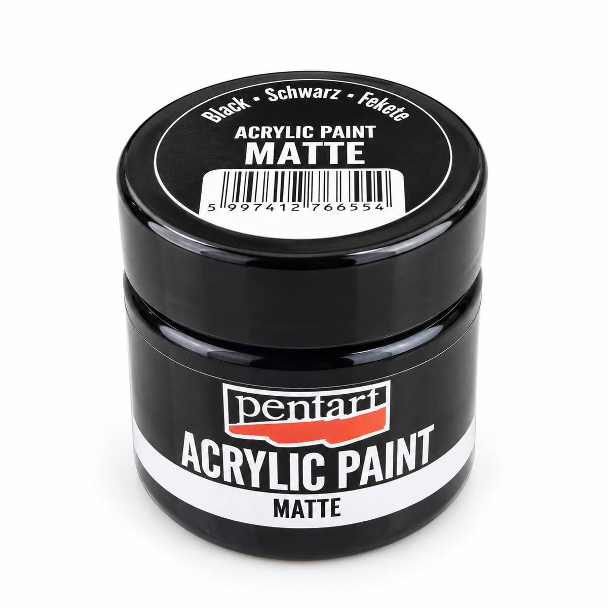 Pentart matt akrilfesték 50 ml fekete