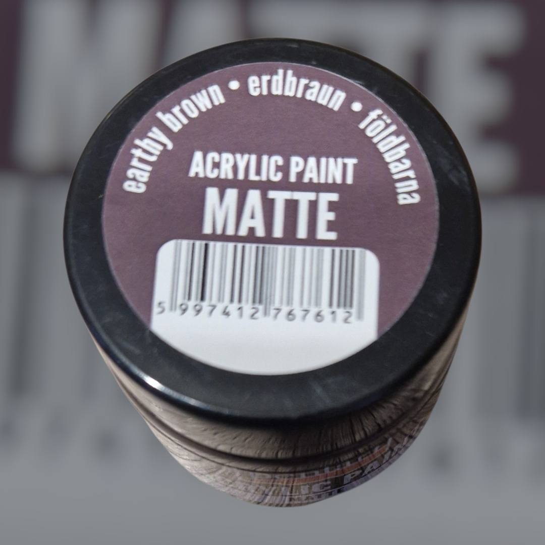 Pentart matt akrilfesték 50 ml földbarna