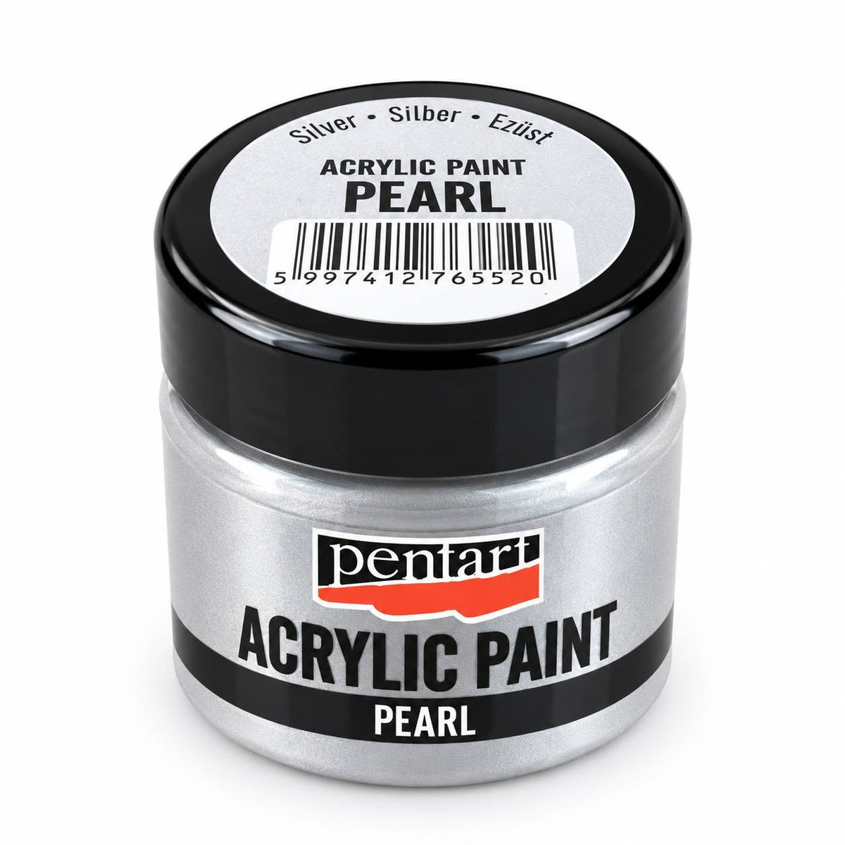 Pentart GYÖNGYHÁZ festék 50 ml ezüst