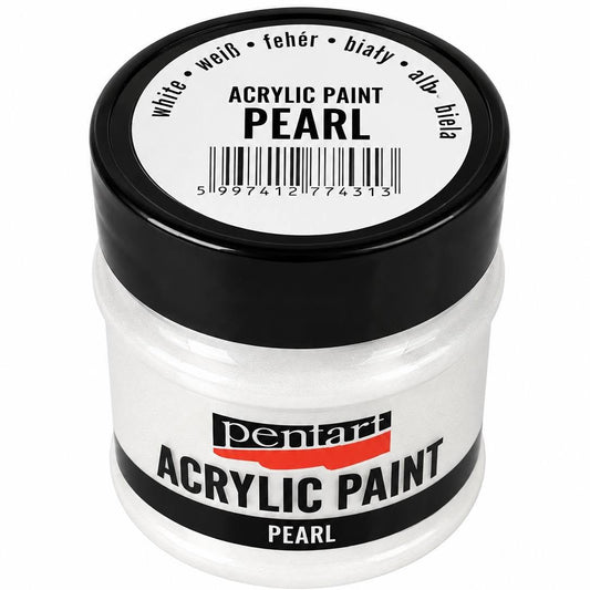 Pentart GYÖNGYHÁZ festék 50 ml fehér