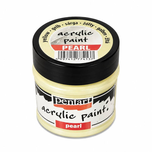 Pentart GYÖNGYHÁZ festék 50 ml sárga