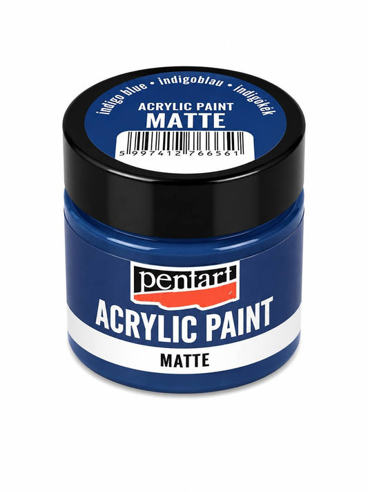 Pentart matt akrilfesték 50 ml indigókék