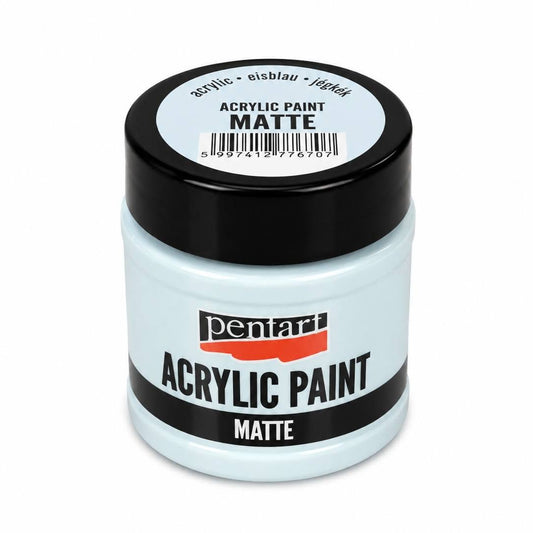 Pentart matt akrilfesték 50 ml jégkék