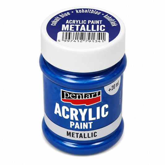 Pentart METÁL festék 60 ml kobaltkék