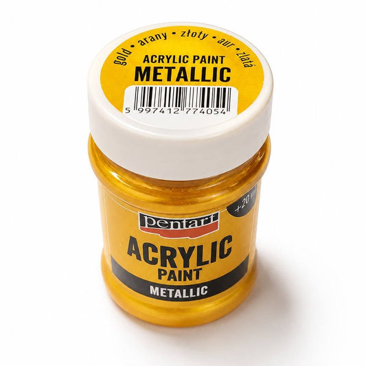 Pentart METÁL festék 60 ml arany