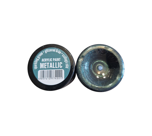 Pentart METÁL festék 50 ml csillogó zöld