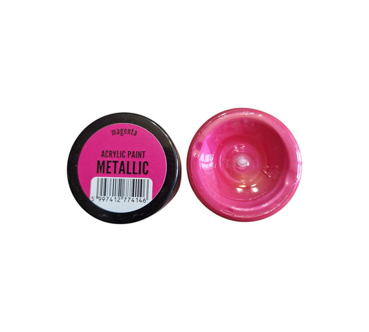 Pentart METÁL festék 50 ml magenta