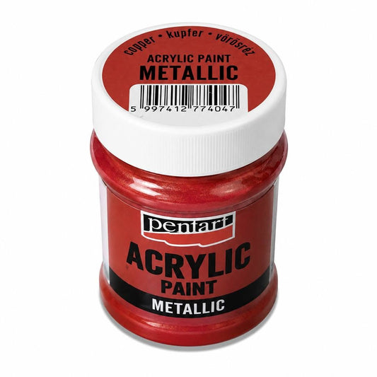 Pentart METÁL festék 60 ml vörösréz