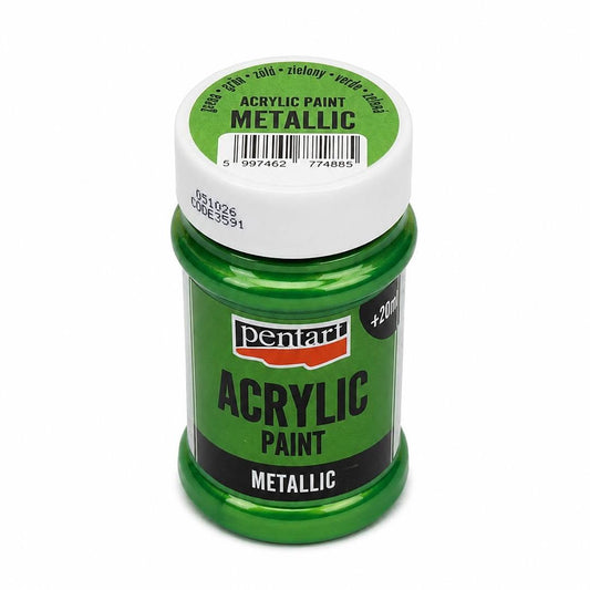 Pentart METÁL festék 60 ml zöld