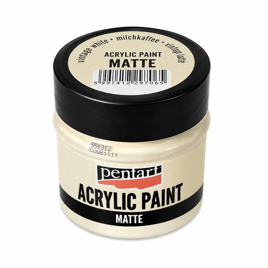 Pentart matt akrilfesték 50 ml tejeskávé