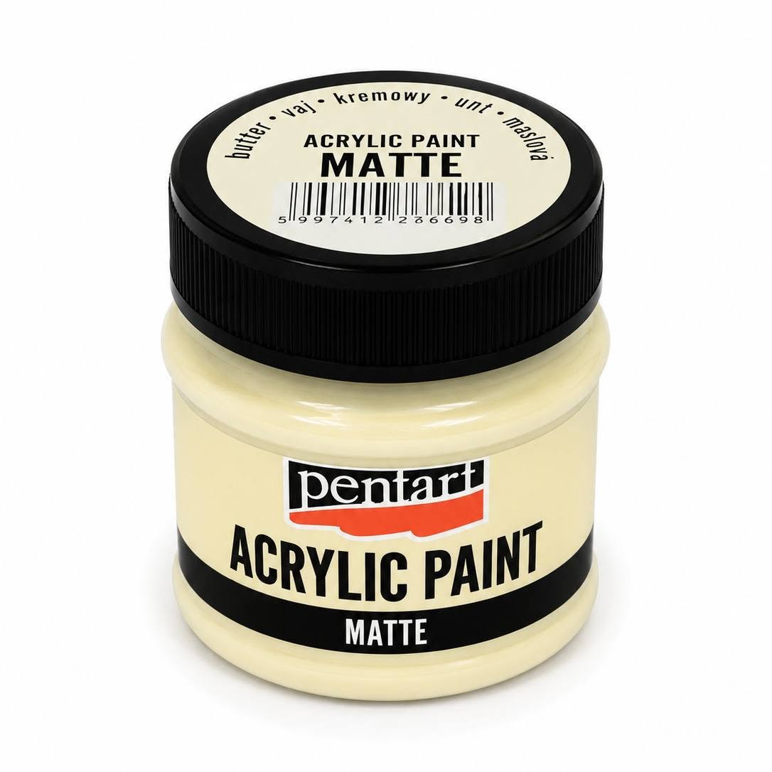 Pentart matt akrilfesték 50 ml vaj