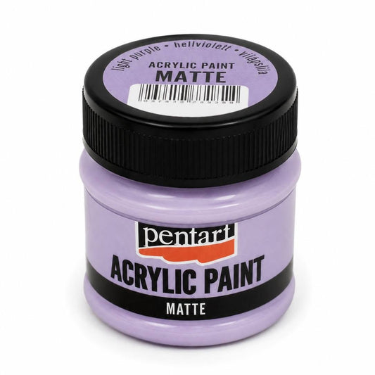 Pentart matt akrilfesték 50 ml világoslila