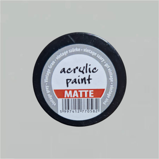 Pentart matt akrilfesték 50 ml vintage szürke