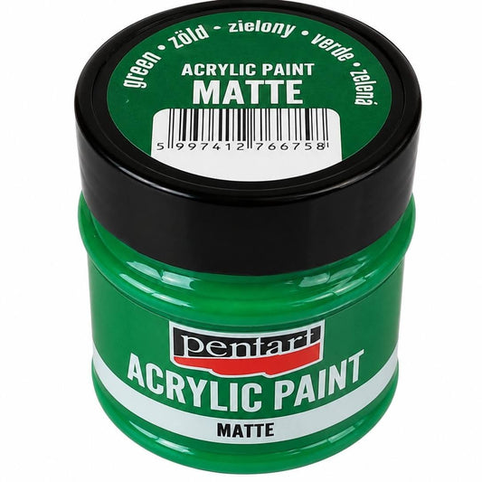 Pentart matt akrilfesték 50 ml zöld